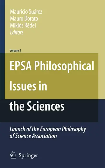 Cover of EPSA Philosophical Issues in the Sciences