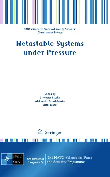 Cover of Metastable Systems under Pressure