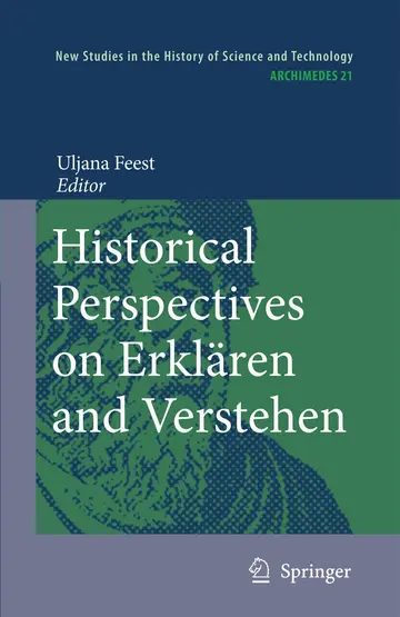Cover of Historical Perspectives on Erklaren and Verstehen