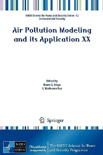 Cover of Air Pollution Modeling and Its Application XX