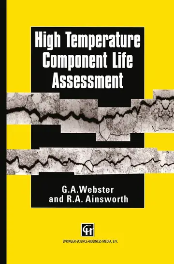 Cover of High Temperature Component Life Assessment