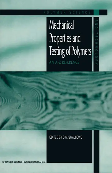 Cover of Mechanical Properties and Testing of Polymers
