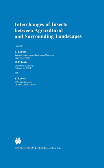 Cover of Interchanges of Insects Between Agricultural and Surrounding Landscapes