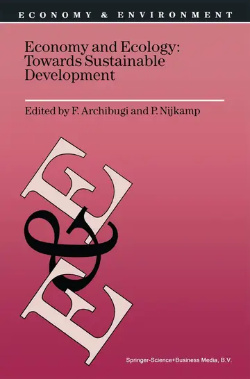 Cover of Economy & Ecology