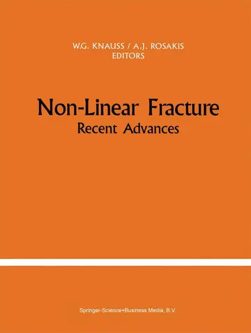 Cover of Non-Linear Fracture