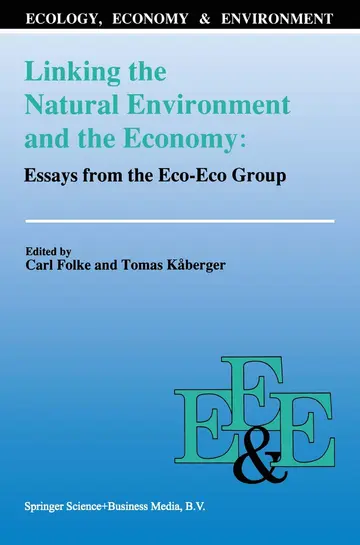 Cover of Linking the Natural Environment and the Economy