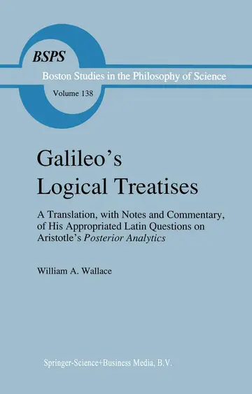 Cover of Galileo's Logical Treatises