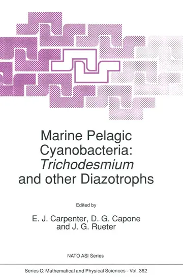 Cover of Marine Pelagic Cyanobacteria