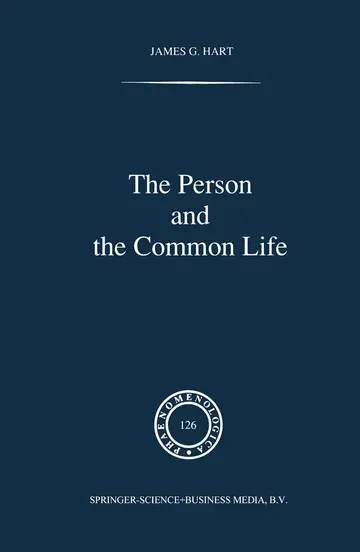 Cover of The Person and the Common Life