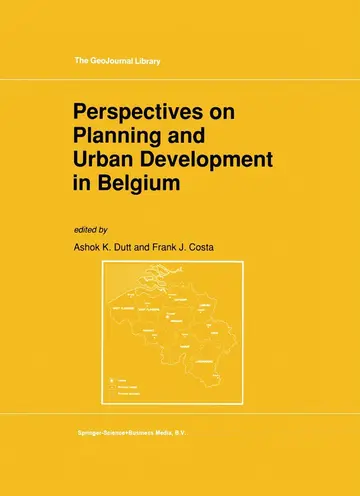 Cover of Perspectives on Planning and Urban Development in Belgium