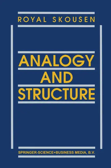 Cover of Analogy and Structure