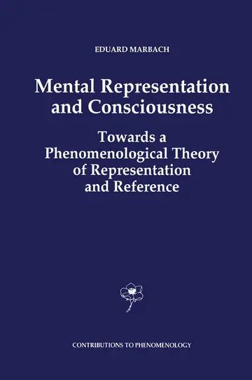 Cover of Mental Representation and Consciousness