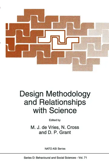 Cover of Design Methodology and Relationships with Science