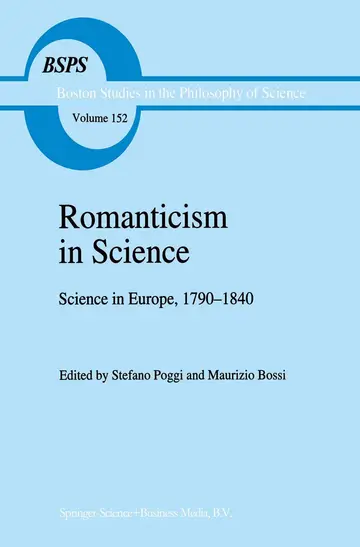 Cover of Romanticism in Science