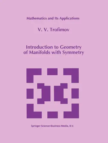 Cover of Introduction to Geometry of Manifolds with Symmetry