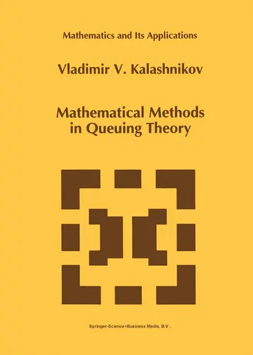 Cover of Mathematical Methods in Queuing Theory