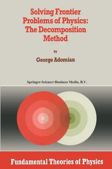 Cover of Solving Frontier Problems of Physics
