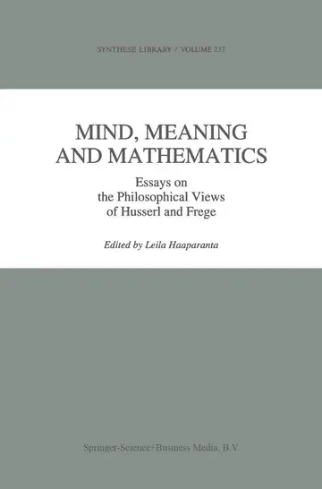 Cover of Mind, Meaning and Mathematics