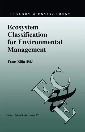 Cover of Ecosystem Classification for Environmental Management