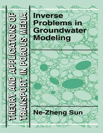Cover of Inverse Problems in Groundwater Modeling