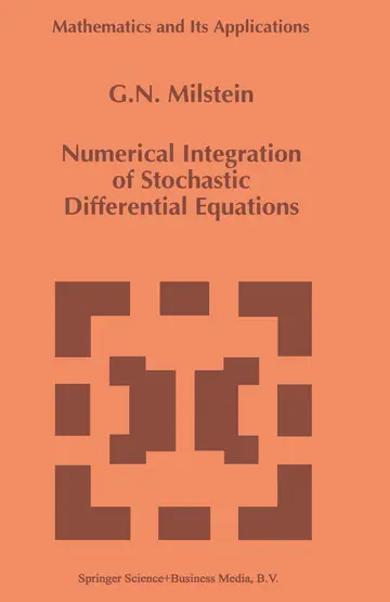 Cover of Numerical Integration of Stochastic Differential Equations