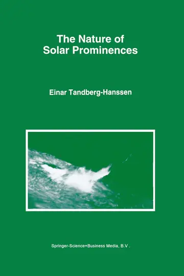Cover of The Nature of Solar Prominences