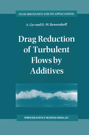 Cover of Drag Reduction of Turbulent Flows by Additives
