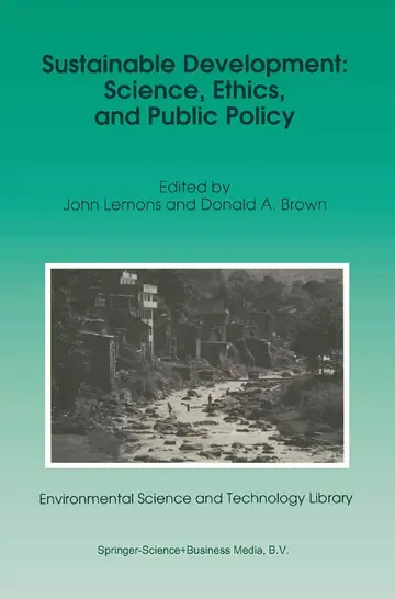 Cover of Sustainable Development