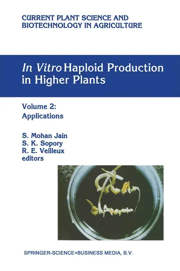 Cover of In Vitro Haploid Production in Higher Plants