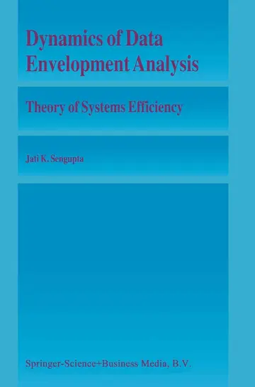 Cover of Dynamics of Data Envelopment Analysis