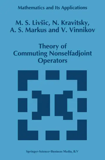 Cover of Theory of Commuting Nonselfadjoint Operators