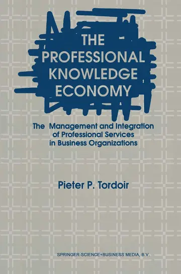 Cover of The Professional Knowledge Economy