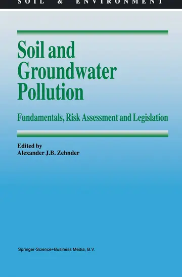 Cover of Soil and Groundwater Pollution
