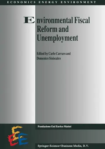Cover of Environmental Fiscal Reform and Unemployment