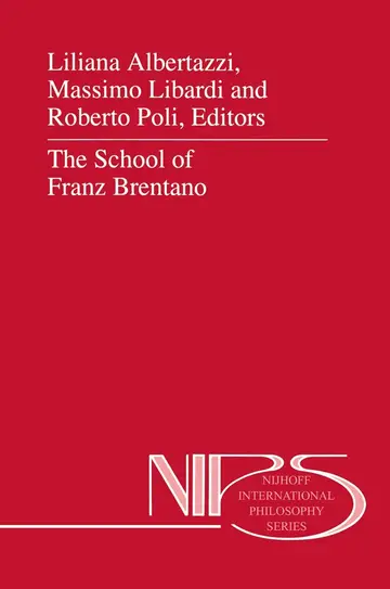 Cover of The School of Franz Brentano