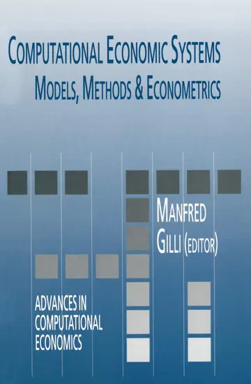 Cover of Computational Economic Systems
