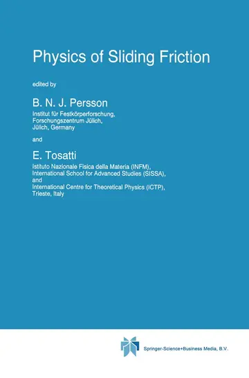 Cover of Physics of Sliding Friction
