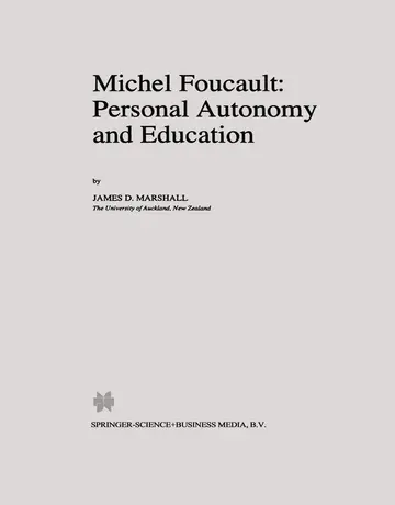 Cover of Michel Foucault