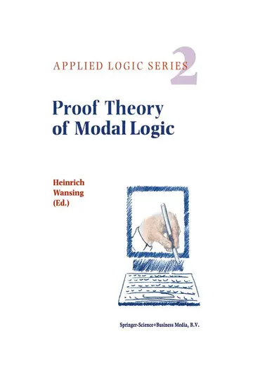 Cover of Proof Theory of Modal Logic