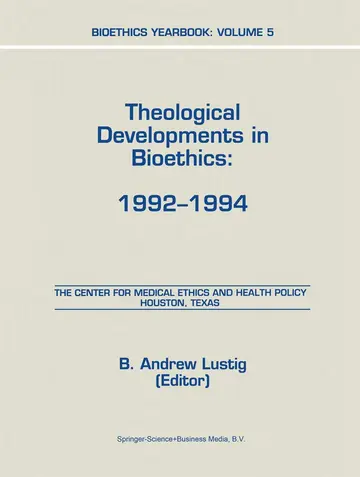 Cover of Bioethics Yearbook