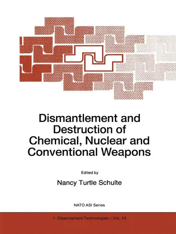Cover of Dismantlement and Destruction of Chemical, Nuclear and Conventional Weapons