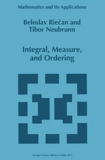 Cover of Integral, Measure, and Ordering