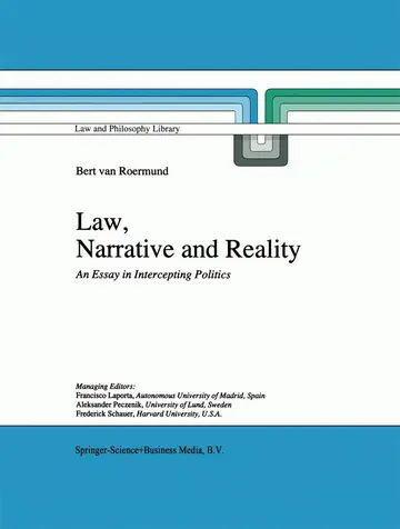 Cover of Law, Narrative and Reality