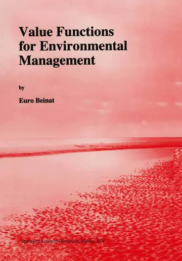 Cover of Value Functions for Environmental Management