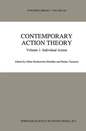 Cover of Contemporary Action Theory Volume 1