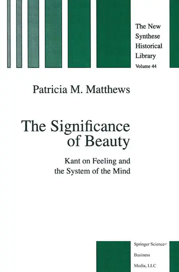 Cover of The Significance of Beauty