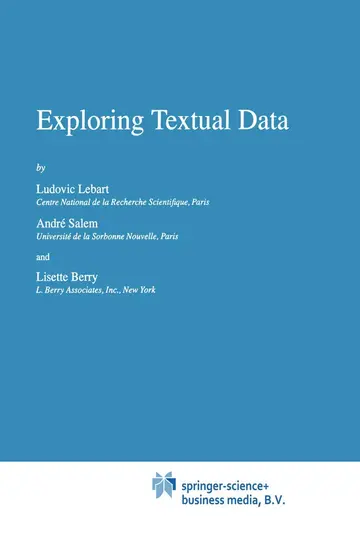 Cover of Exploring Textual Data