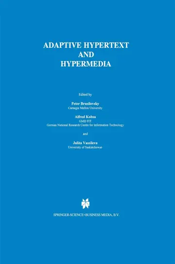 Cover of Adaptive Hypertext and Hypermedia