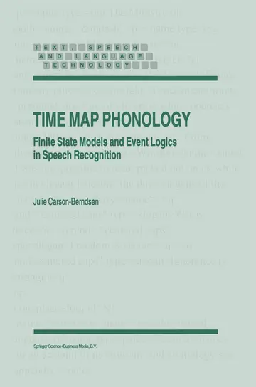 Cover of Time Map Phonology