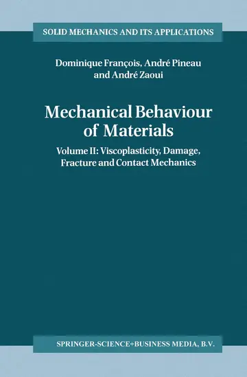 Cover of Mechanical Behaviour of Materials